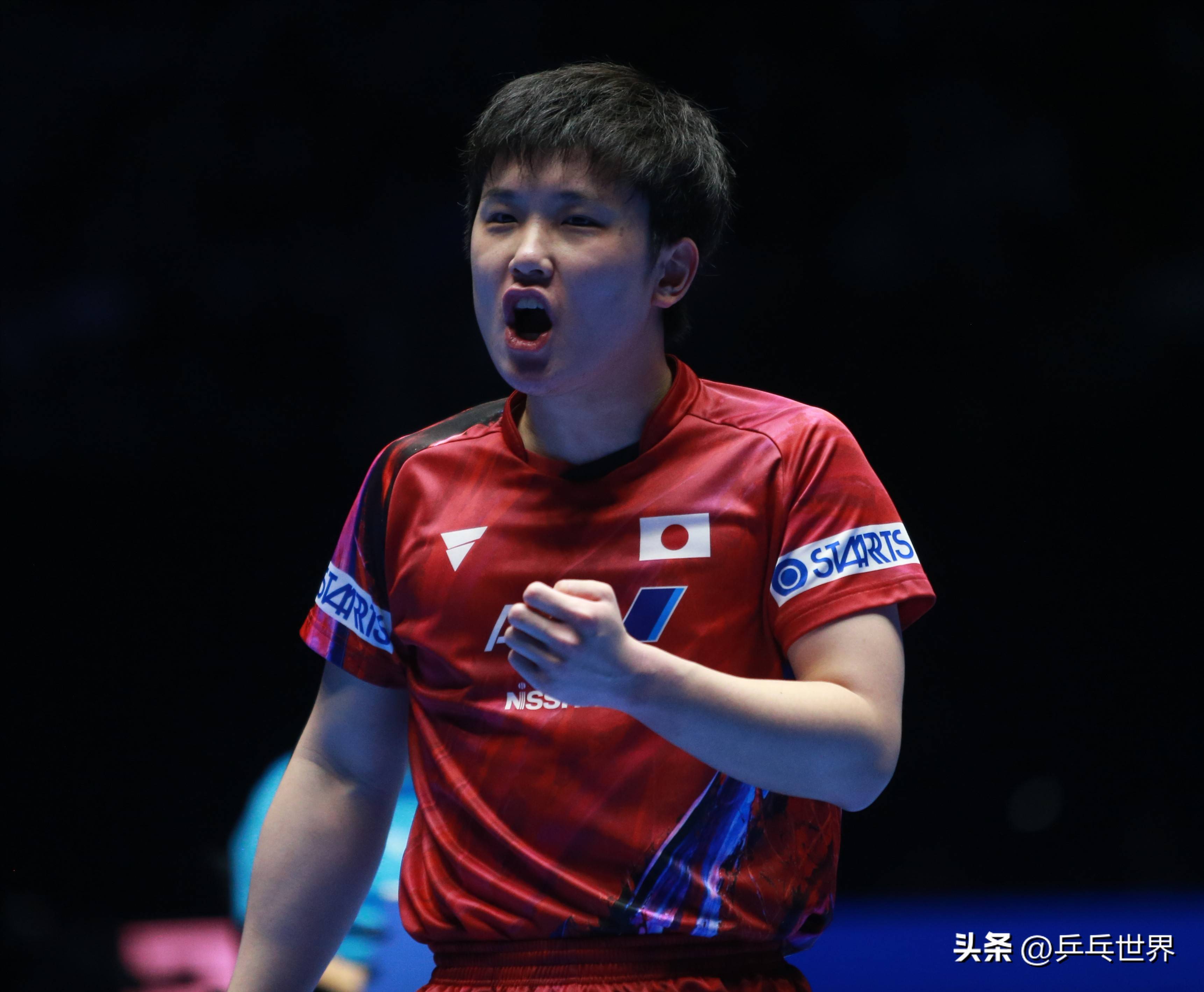 中国队完胜韩国队，张本智和扛起全队