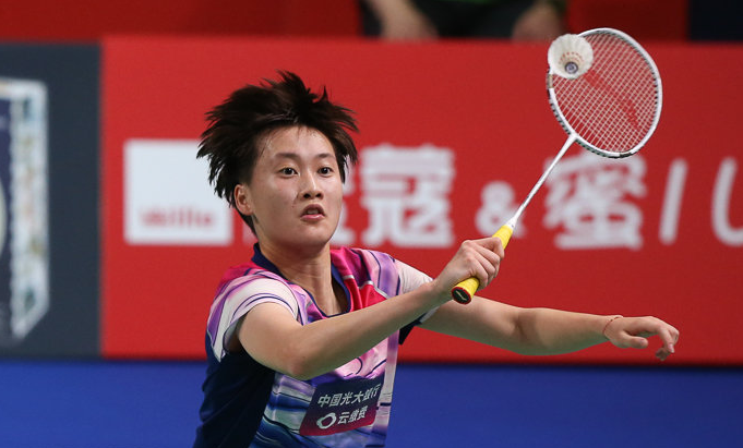 丹麦羽毛球队鏖战印尼羽毛球队，戴资颖绝境逆转